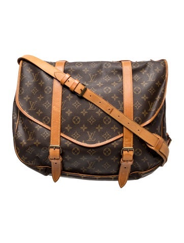 LV Monogram Saumur 43 Vintage