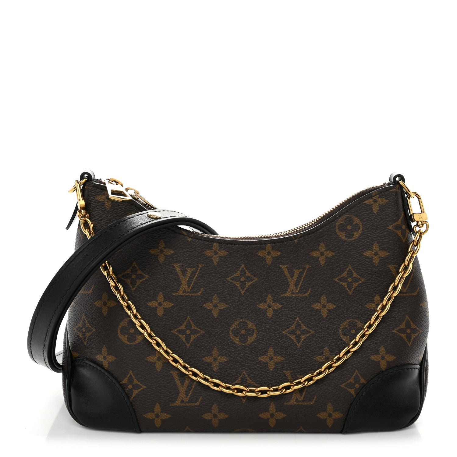 Louis Vuitton Monogram Boulogne NM Black