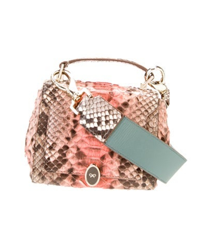 Anya Hindmarch Hindmarch Python Top Handle Bag