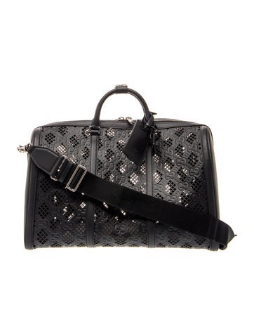 GG Embossed Weekender Bag