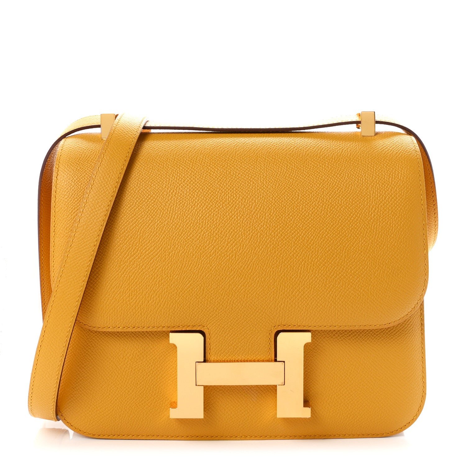 Hermes Epsom Constance 24 Jaune Ambre