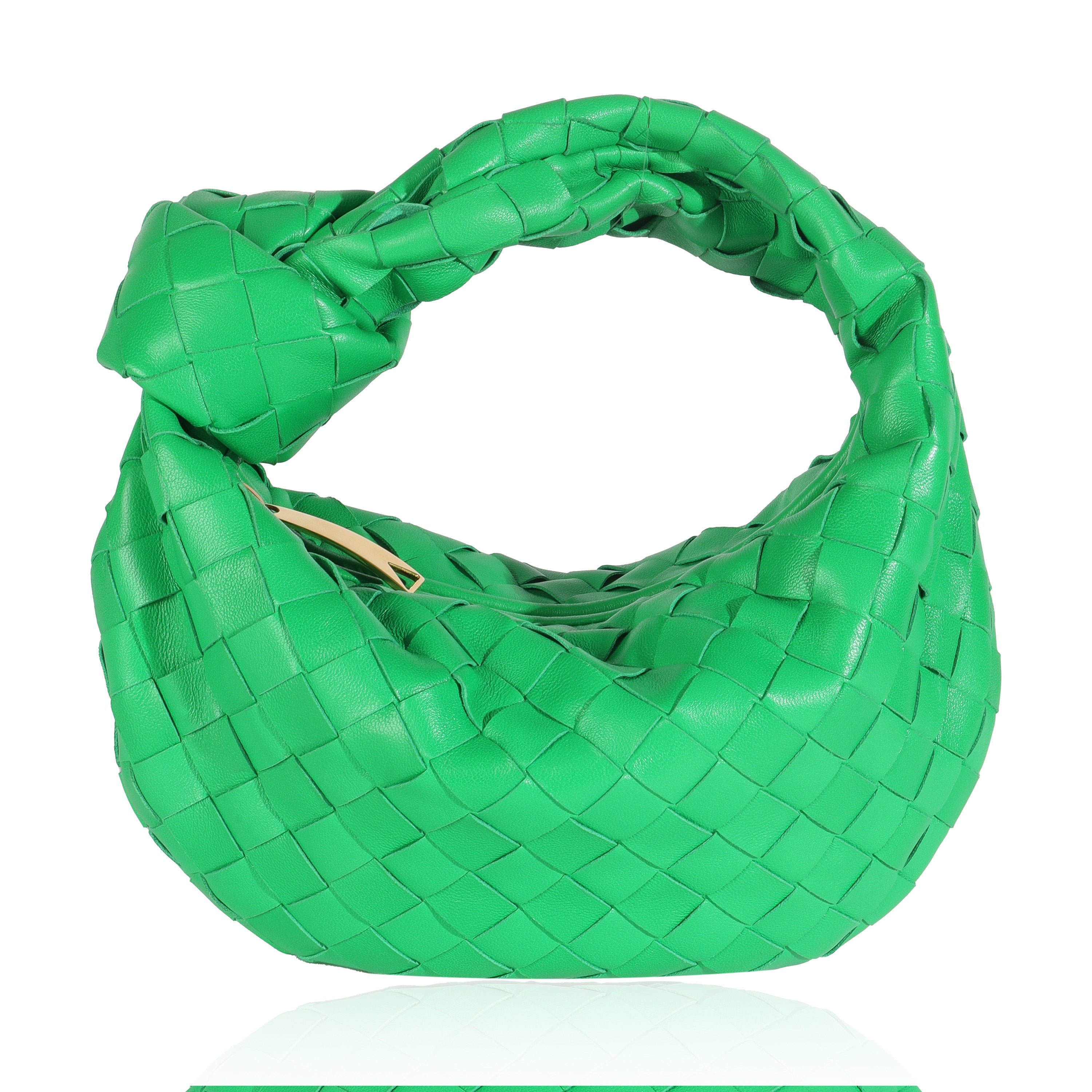 Bottega Veneta Parakeet Nappa Intrecciato Mini Jodie