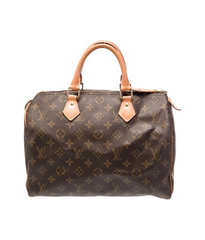 Louis Vuitton Vuitton Lv Monogram Speedy 30