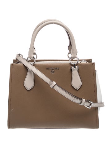 Saffiano Leather Top Handle Bag