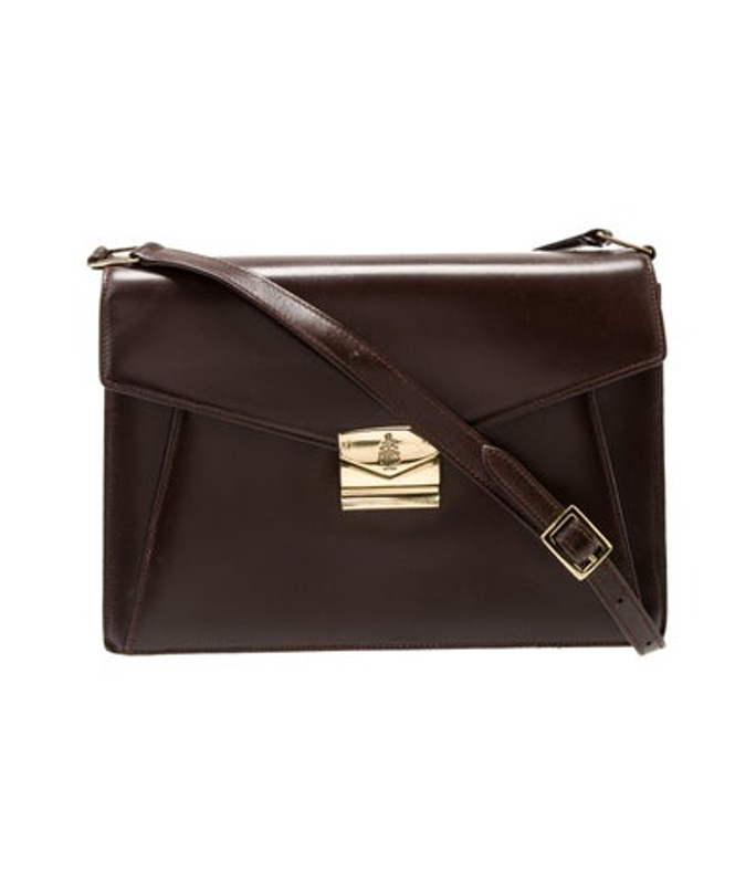Mark Cross Cross Leather Crossbody Bag