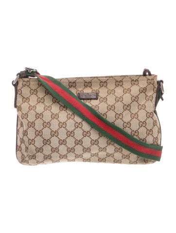 GG Canvas Messenger Bag Vintage