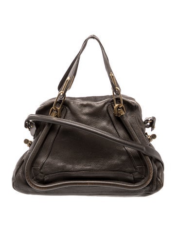 Leather Top Handle Bag
