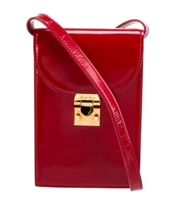 Mark Cross Cross Patent Leather Crossbody Bag