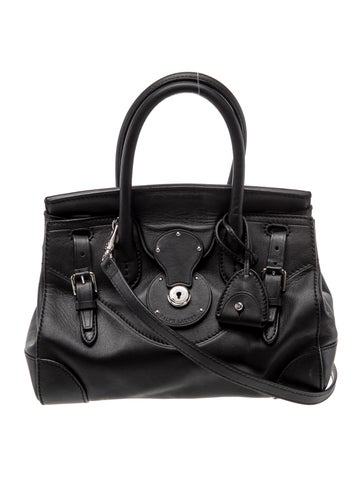 Leather Top Handle Bag