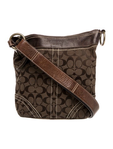 Coach Canvas Shoulder Bag
