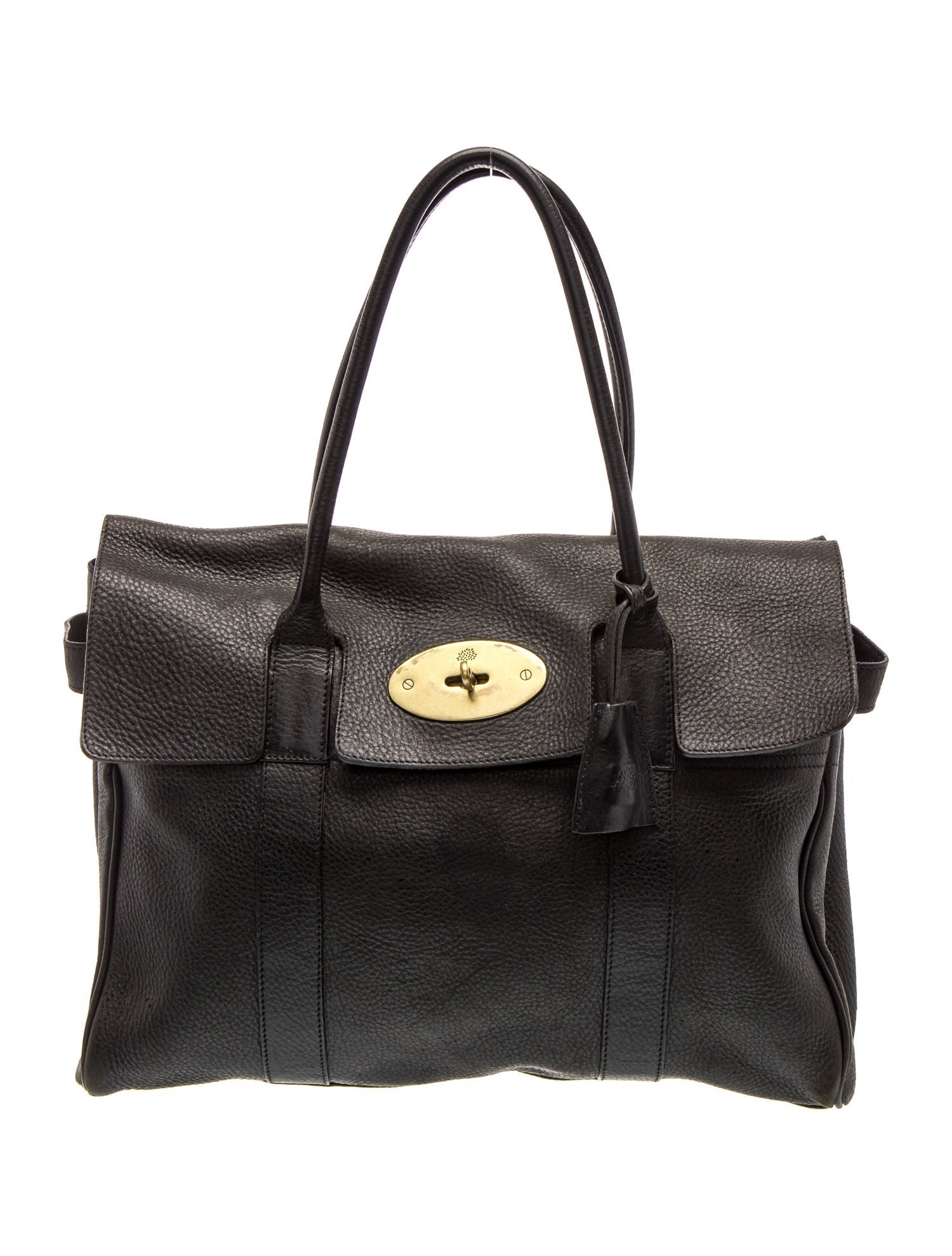 Leather Top Handle Bag