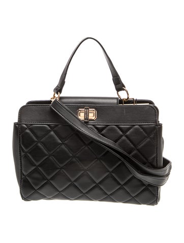 Leather Top Handle Bag