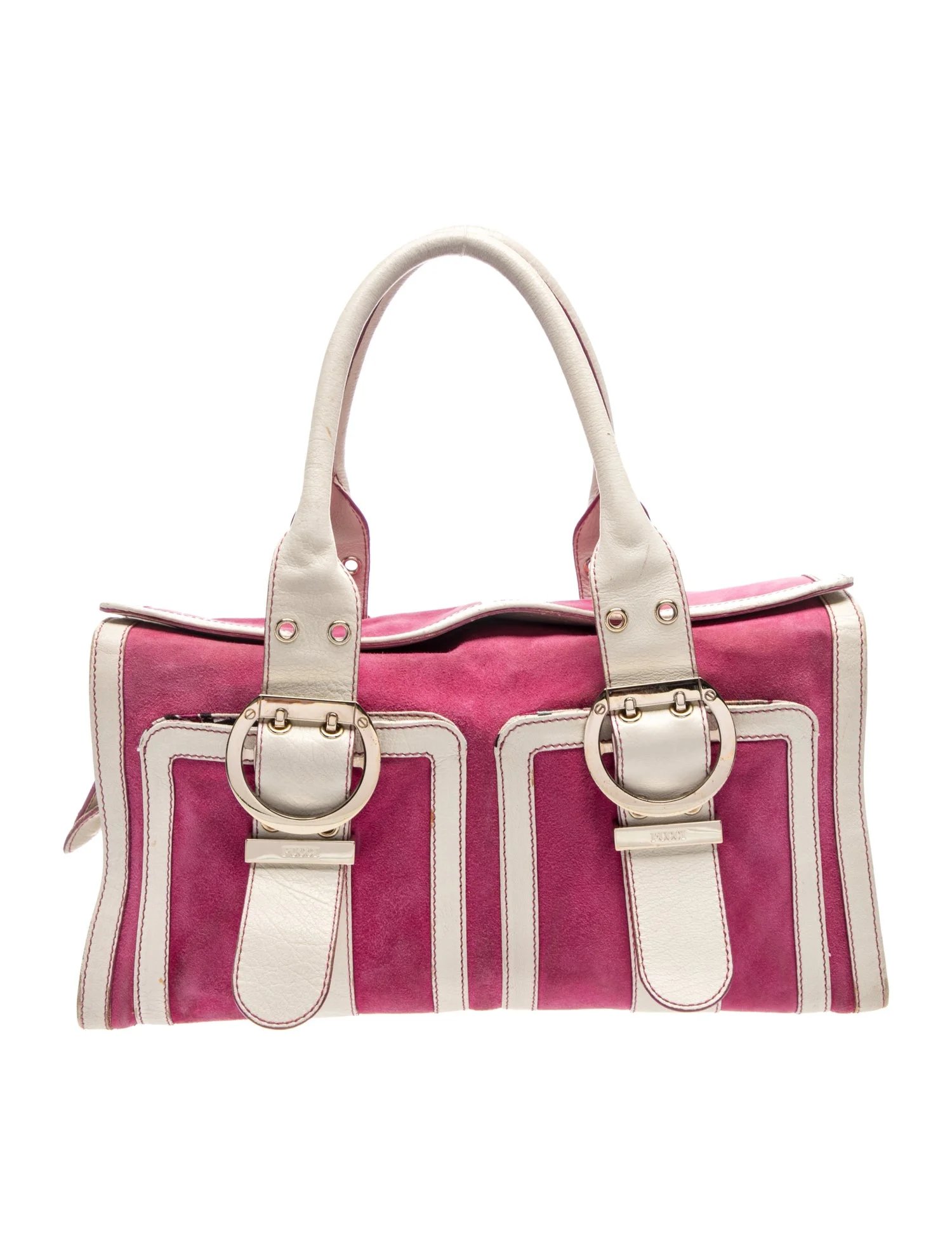 Emilio Pucci Leather Top Handle Bag