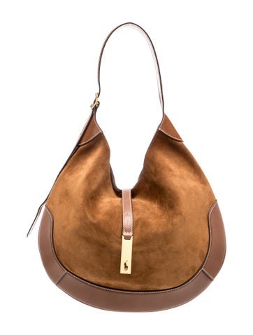 Polo Ralph Lauren Suede Shoulder Bag