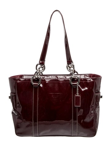 Patent Leather Shoulder Bag