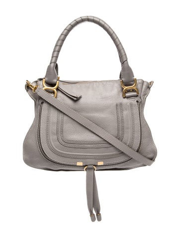 Leather Top Handle Bag