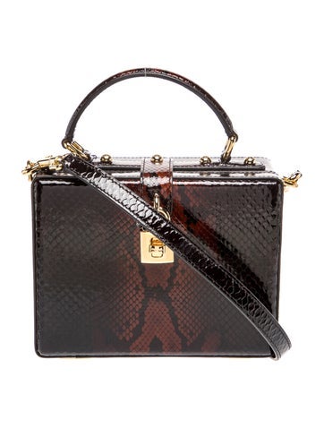 Python Top Handle Bag