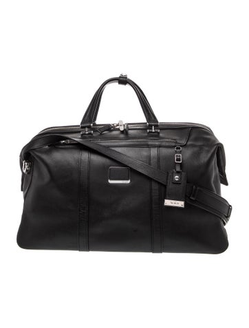 Leather Weekender Bag