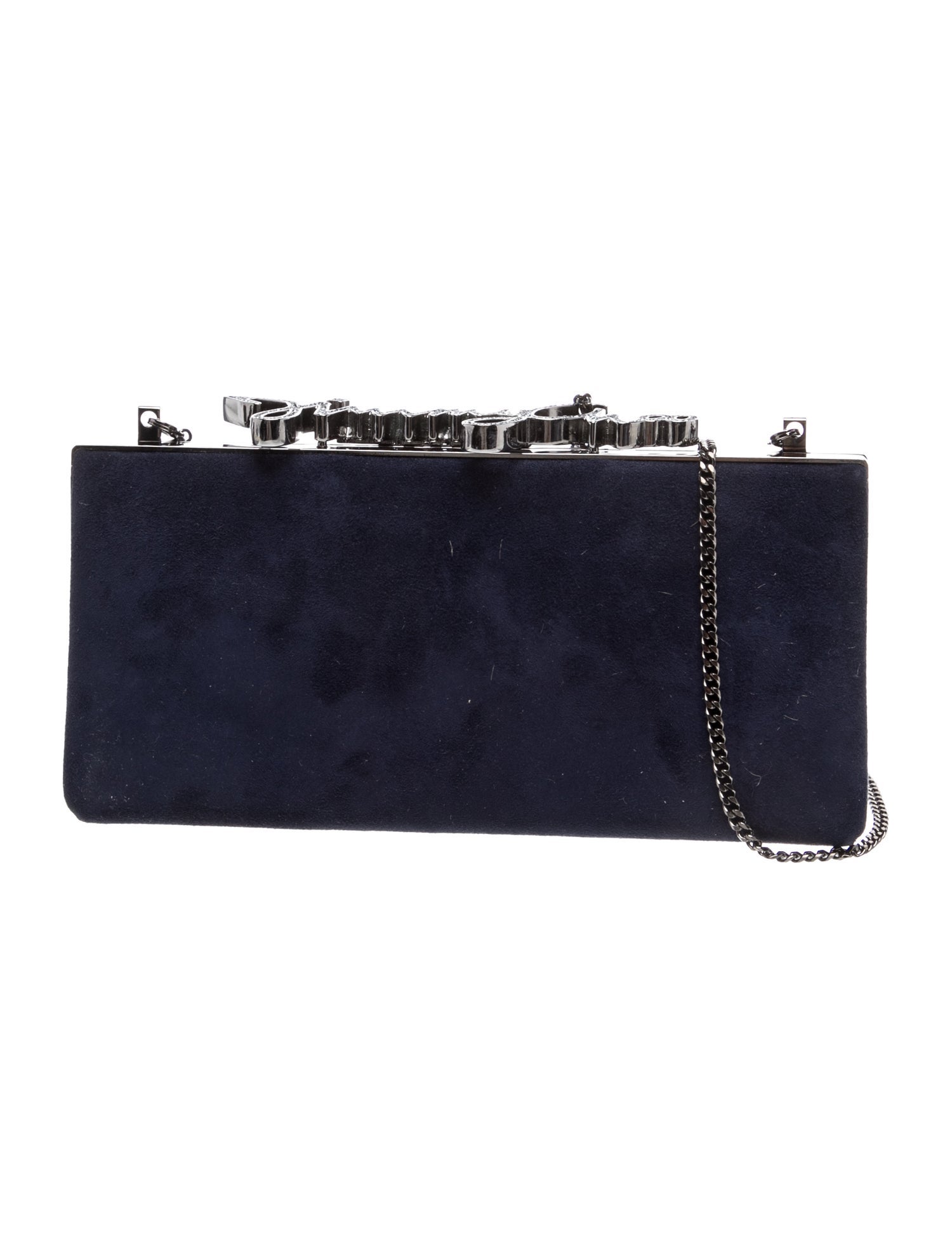 Jimmy Choo Suede Clutch