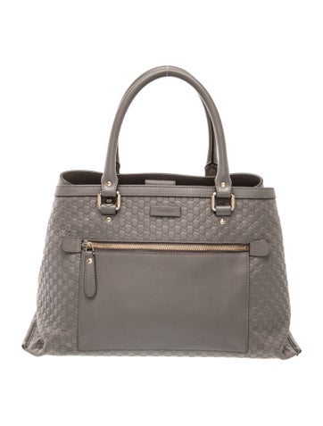 Microguccissima Top Handle Bag Medium