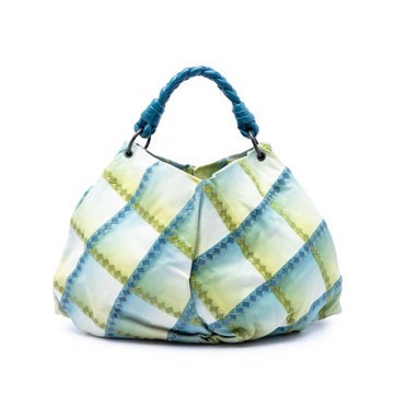 Lambskin Nappa Intrecciato Aquilone Fortune Cookie Hobo
