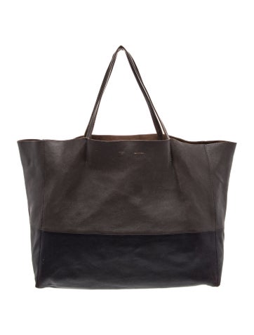 Leather Horizontal Cabas