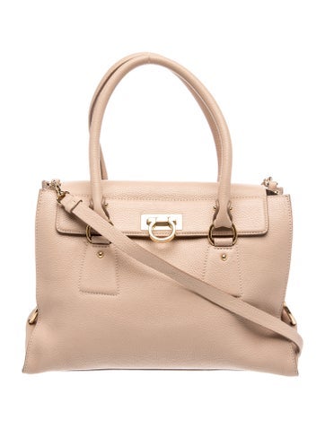 Ferragamo Leather Top Handle Bag