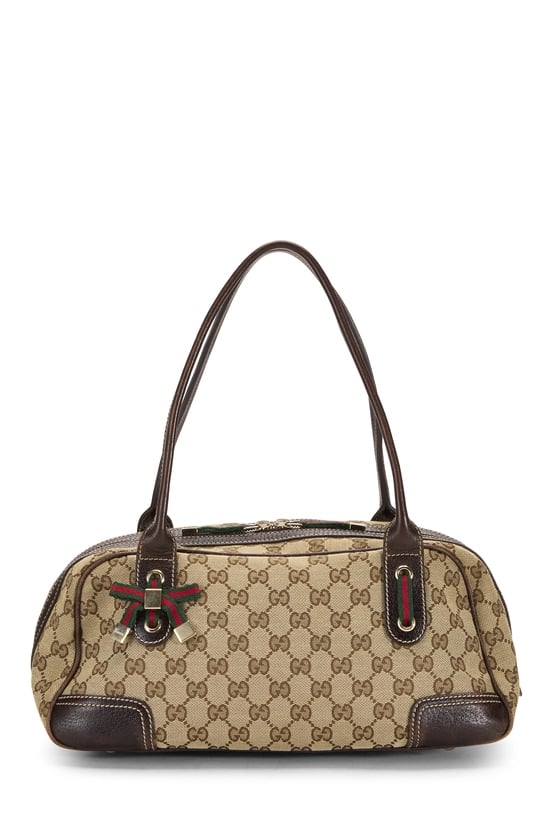 Brown Original GG Canvas Princy Handbag