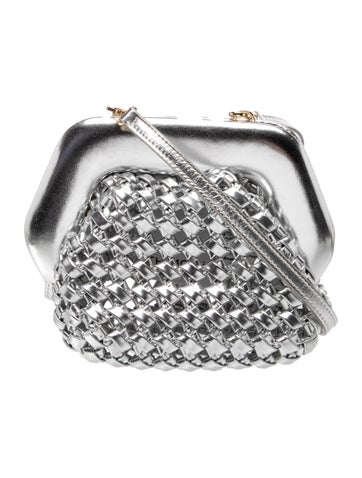 Themoire Leather Crossbody Bag
