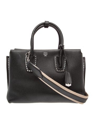 Leather Top Handle Bag