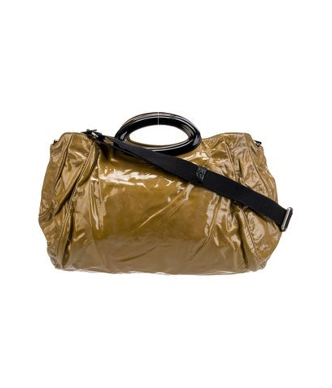 Marni Patent Leather Top Handle Bag