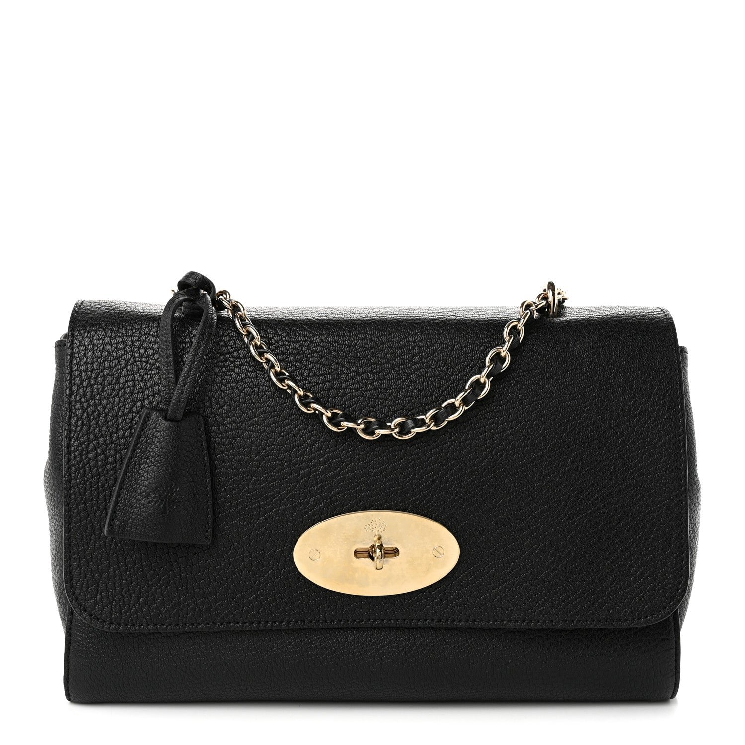 Mulberry Glossy Goat Medium Lily Black