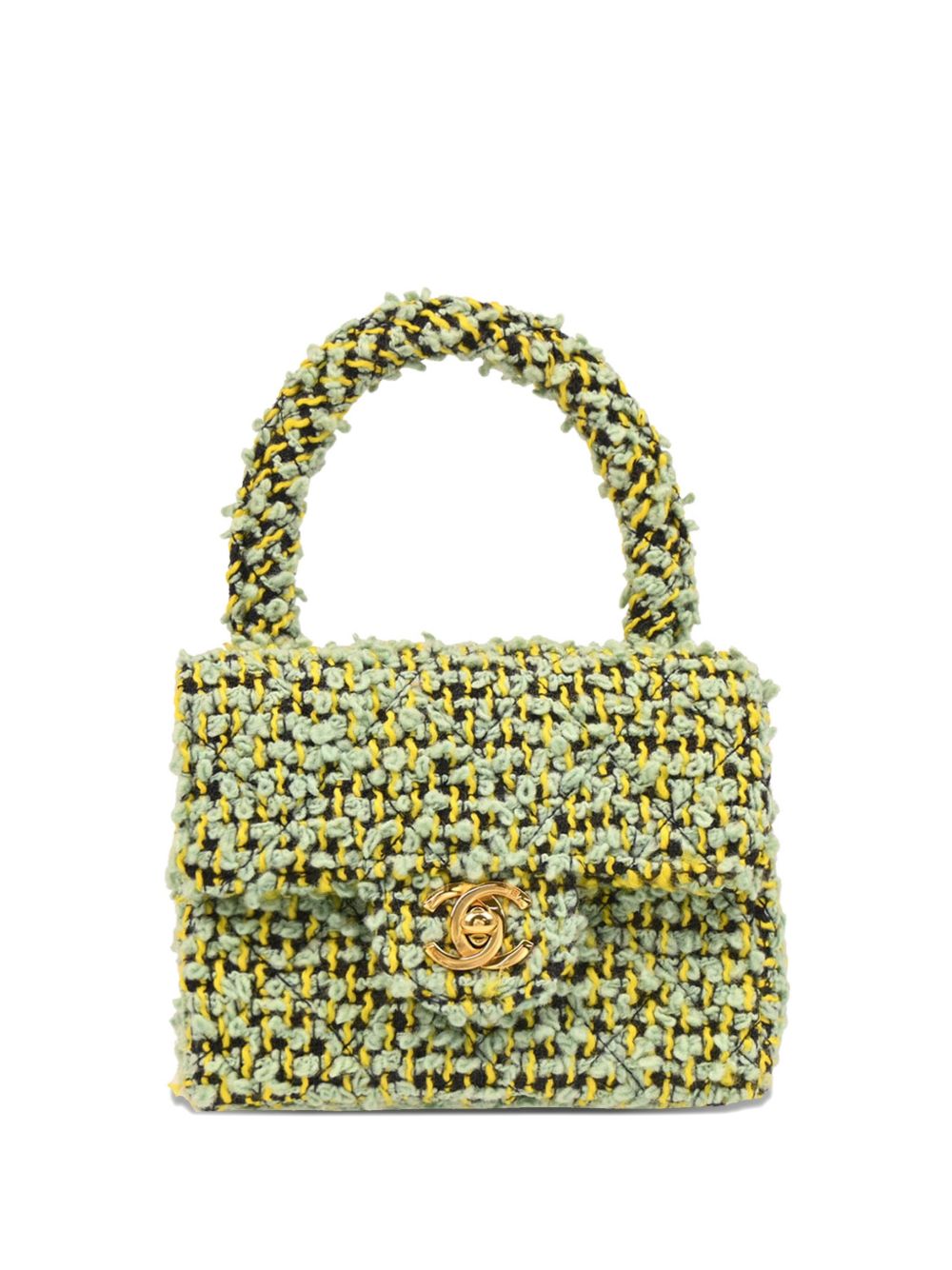 1992 micro tweed Kelly handbag 