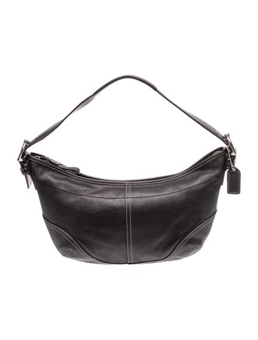 Coach Leather Shoulder Bag Vintage