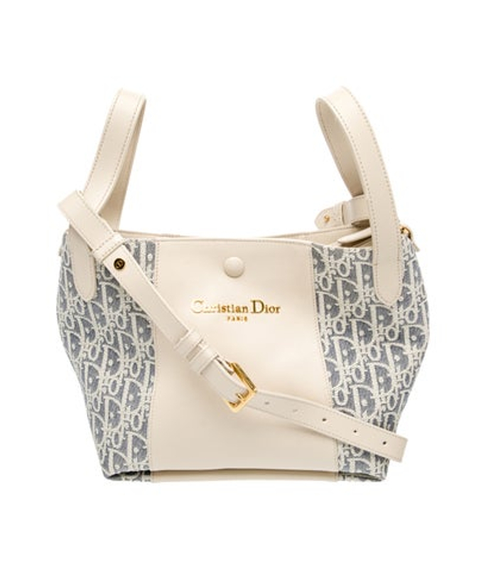 Dior Dior Oblique Jacquard Dior Signature Bucket Bag Small 2023