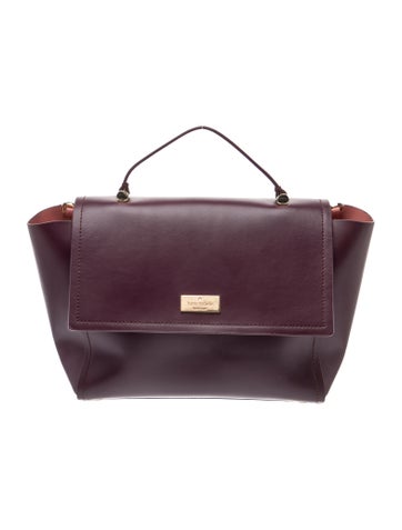Leather Top Handle Bag