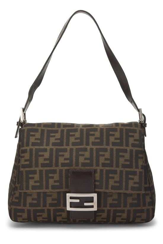 Fendi Brown Zucca Canvas Mama