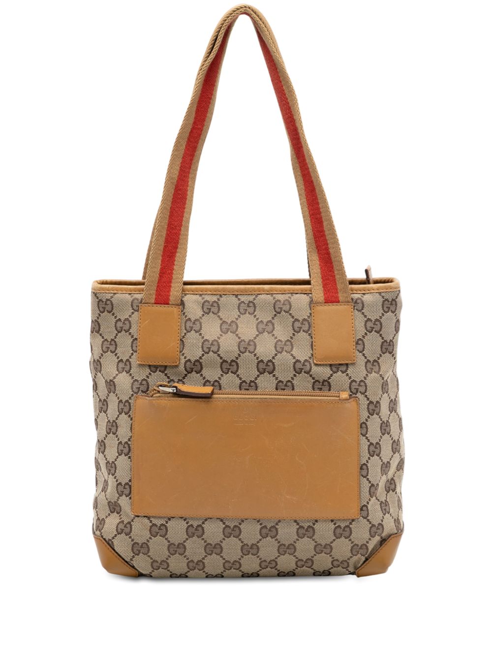 Gucci 2000-2015 GG Canvas Web shoulder bag