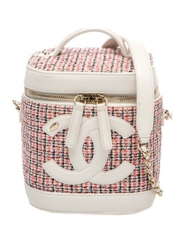 CC Mania Tweed Vanity Case