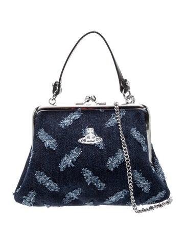 Vivienne Westwood Denim Evening Bag