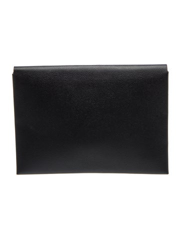 Hermes Epsom Calvi GM Pouch
