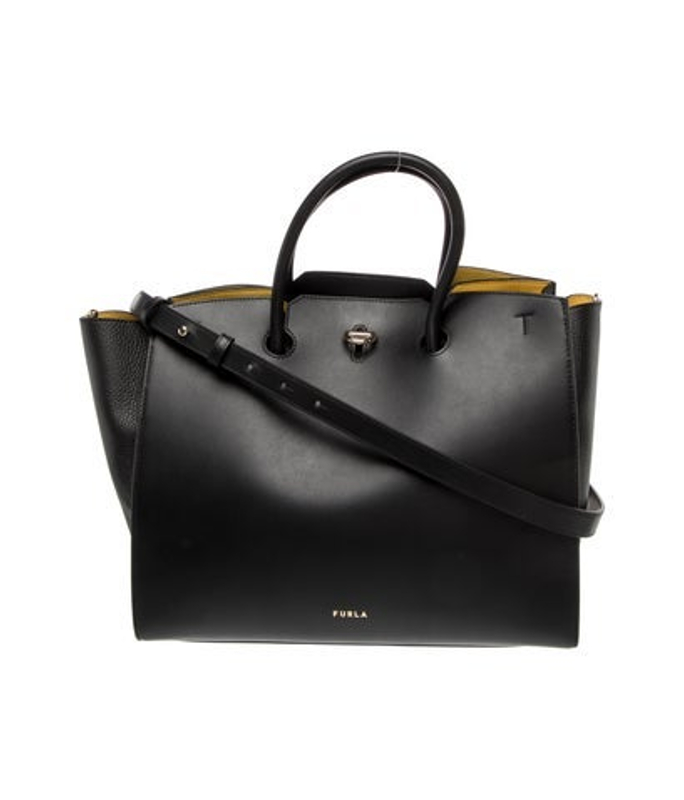 Furla Leather Top Handle Bag W Tags