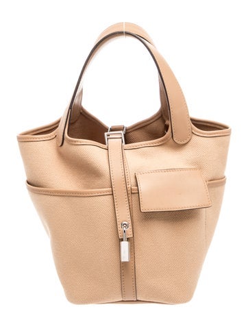 Hermes Toile Goeland & Swift Cargo Picotin Lock 18