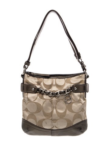 Coach Canvas Shoulder Bag