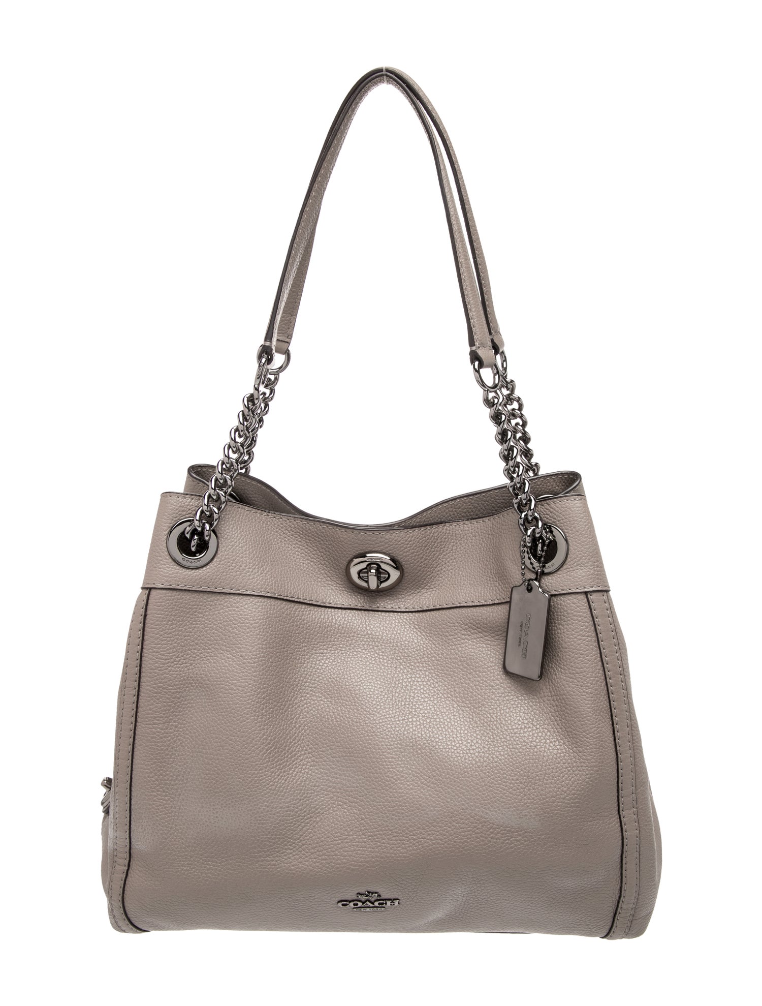 Leather Top Handle Bag