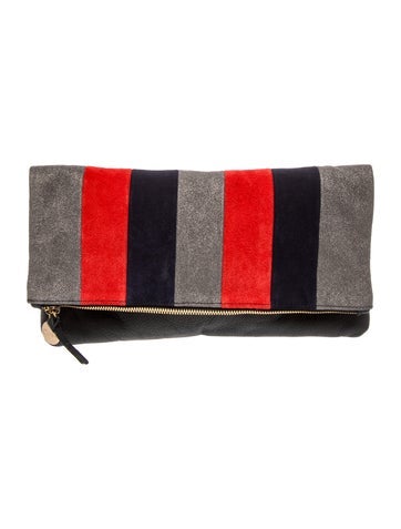 Suede Clutch