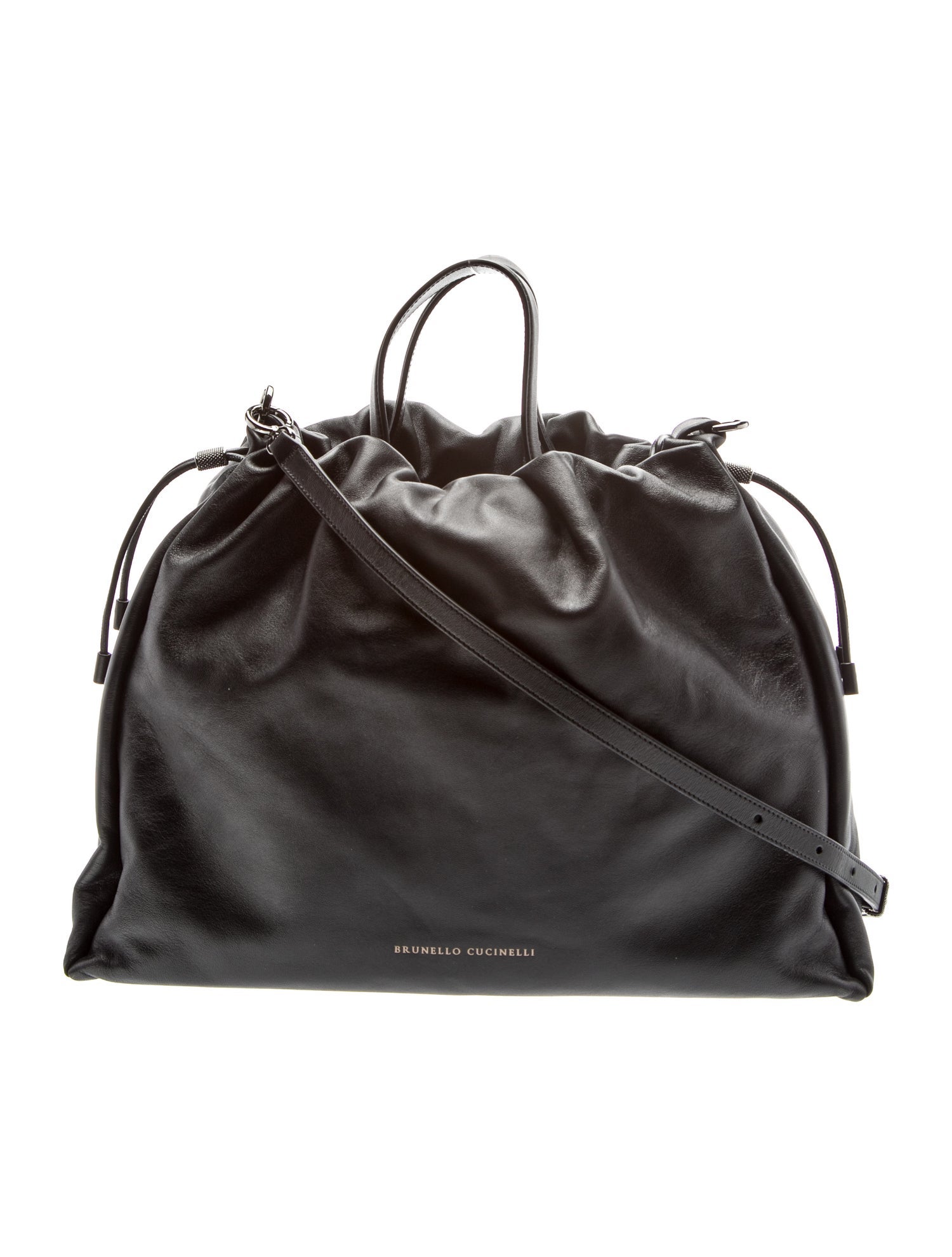 Leather Top Handle Bag w/ Tags