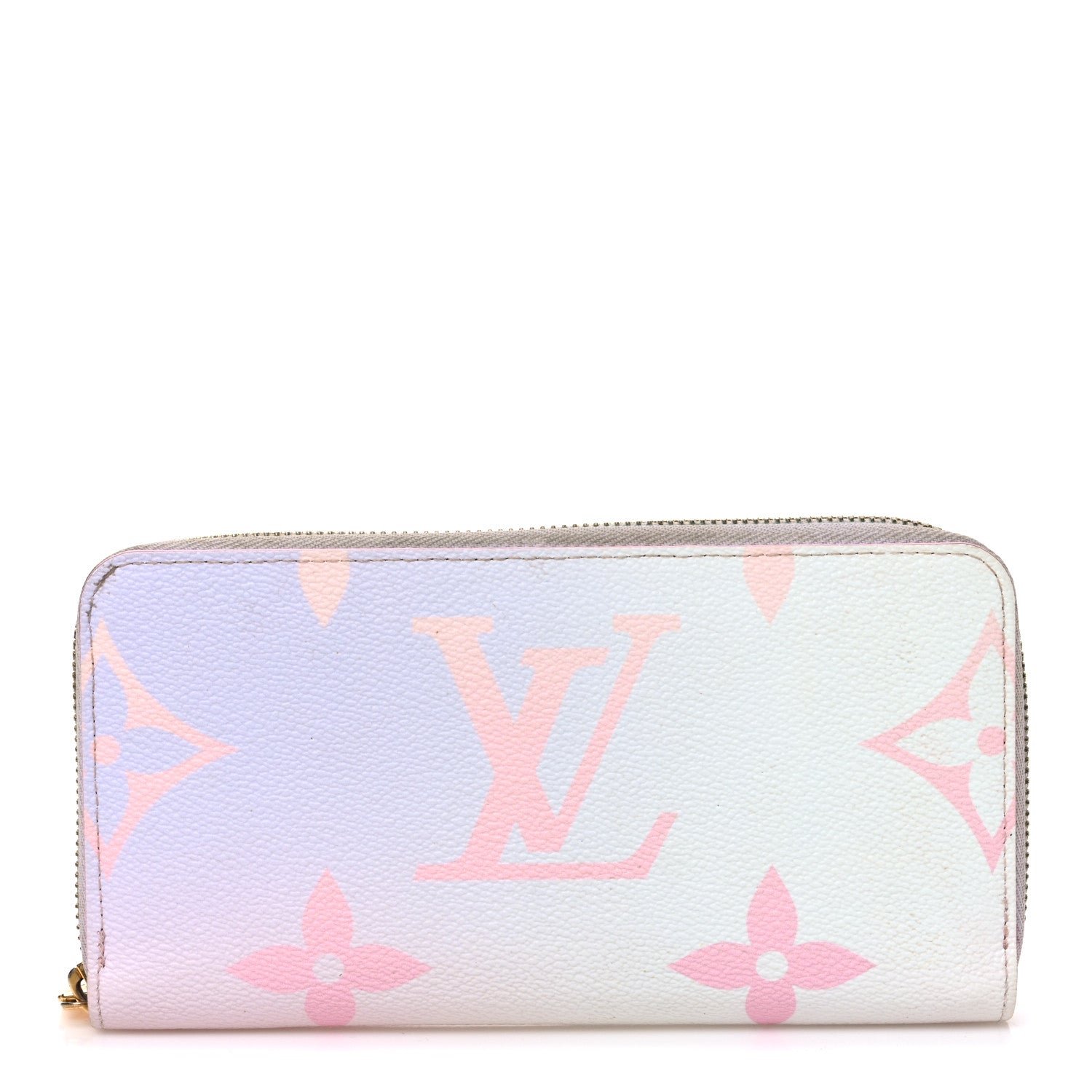 Louis Vuitton Monogram Giant Spring In The City Zippy Wallet Sunrise Pastel
