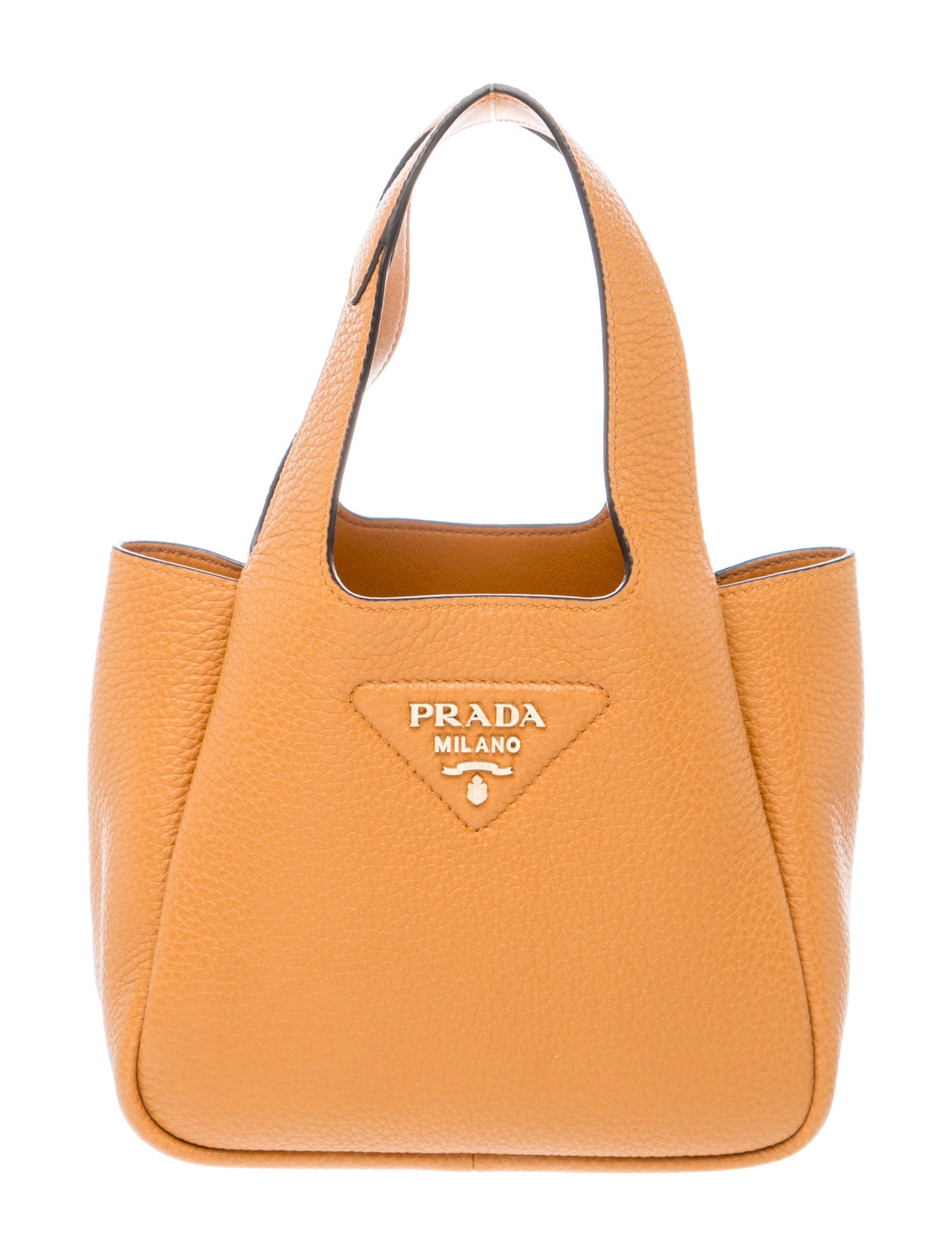 Prada Vitello Daino Leather Top Handle Bag