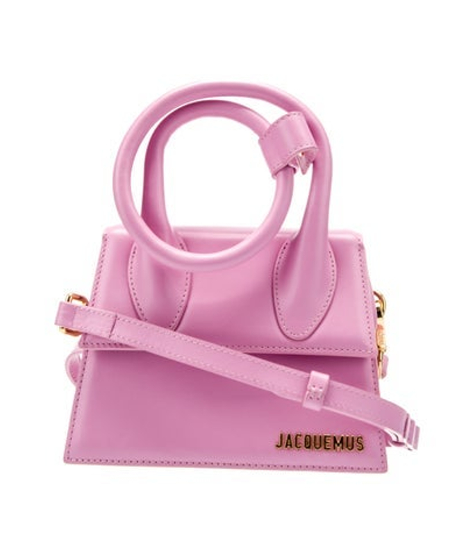 Jacquemus Leather Top Handle Bag